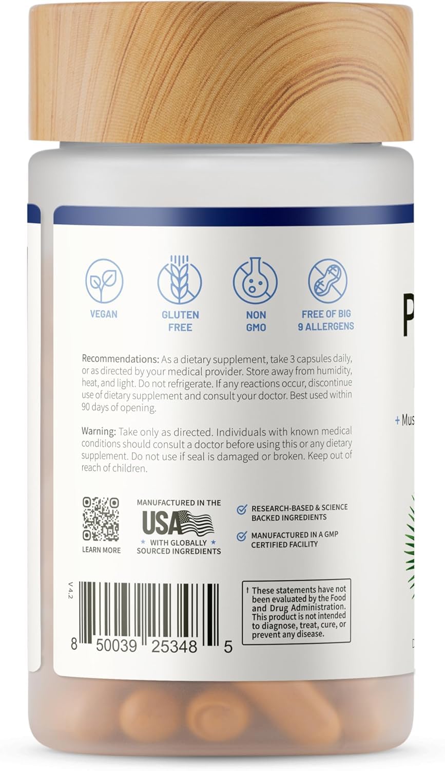 Snap Supplements Prostate Health gluten-free bottle in a clean packaging