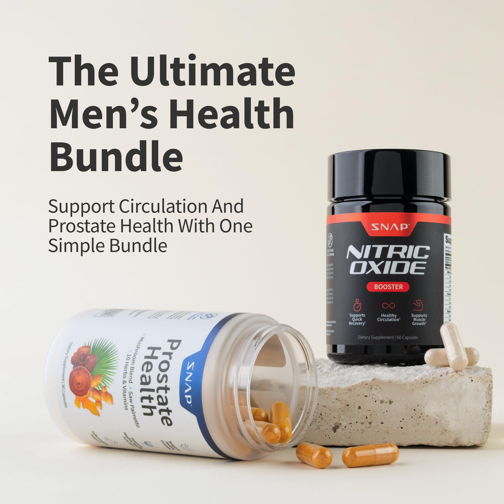 Snap Supplements vegan capsules image highlighting plant-based formula