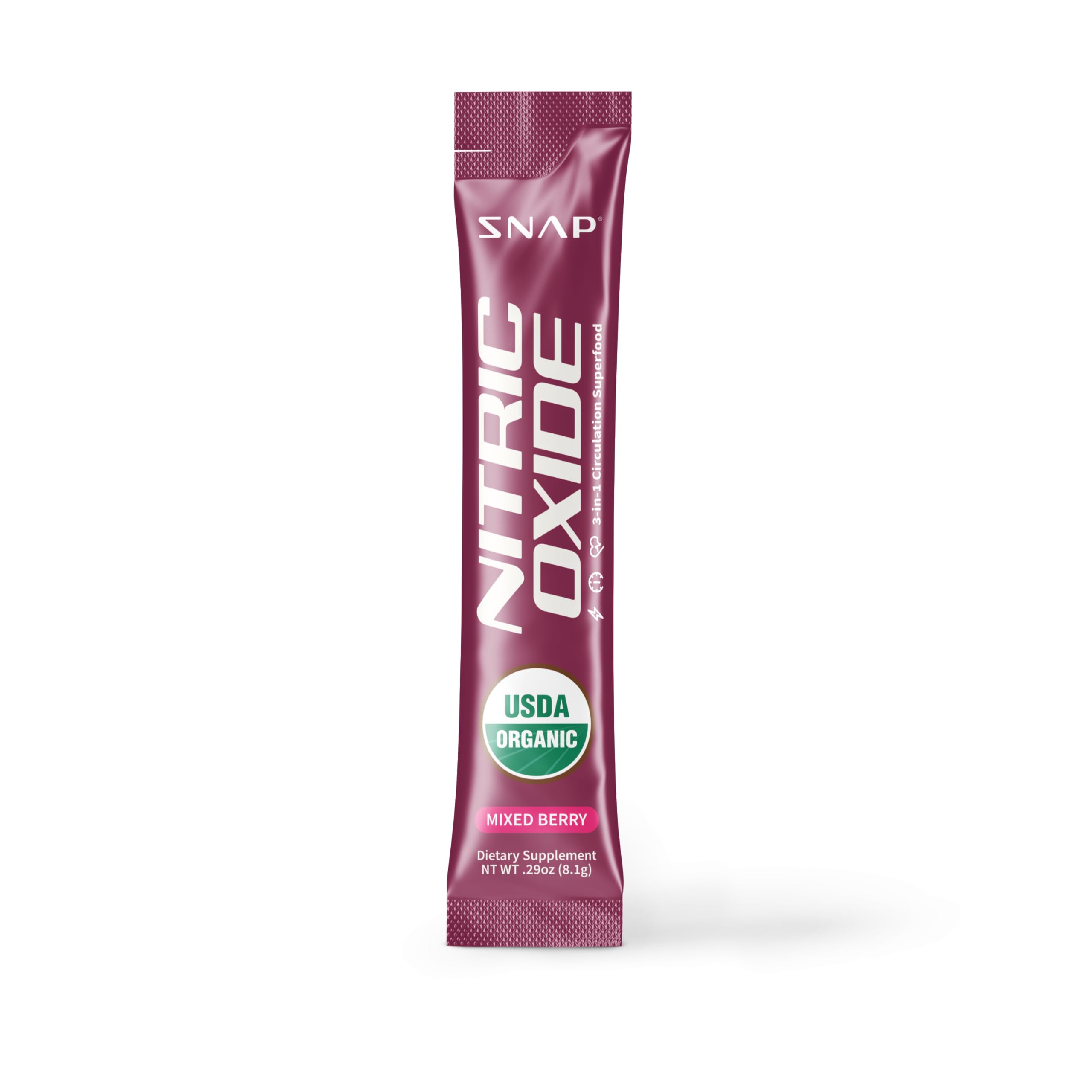 Snap Supplements vegan and gluten-free certification mark