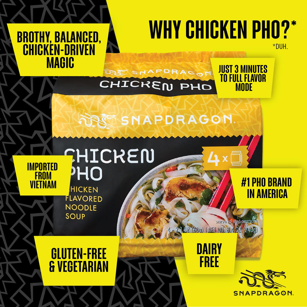 Snapdragon Chicken Pho quick-prep image inspires easy weeknight meals.