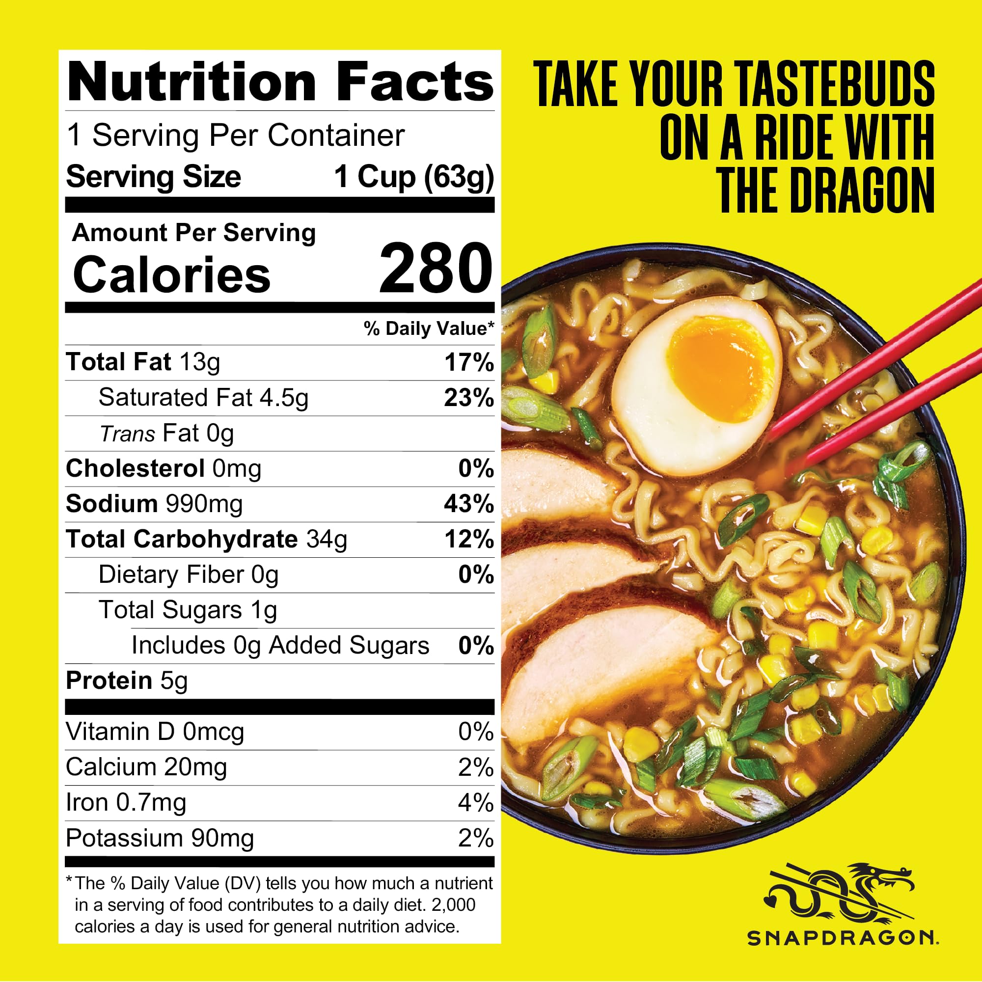 Snapdragon Miso Ramen Cup Noodles broth base delivering rich miso flavor quickly.