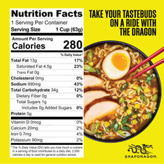 Snapdragon Miso Ramen Cup Noodles broth base delivering rich miso flavor quickly.