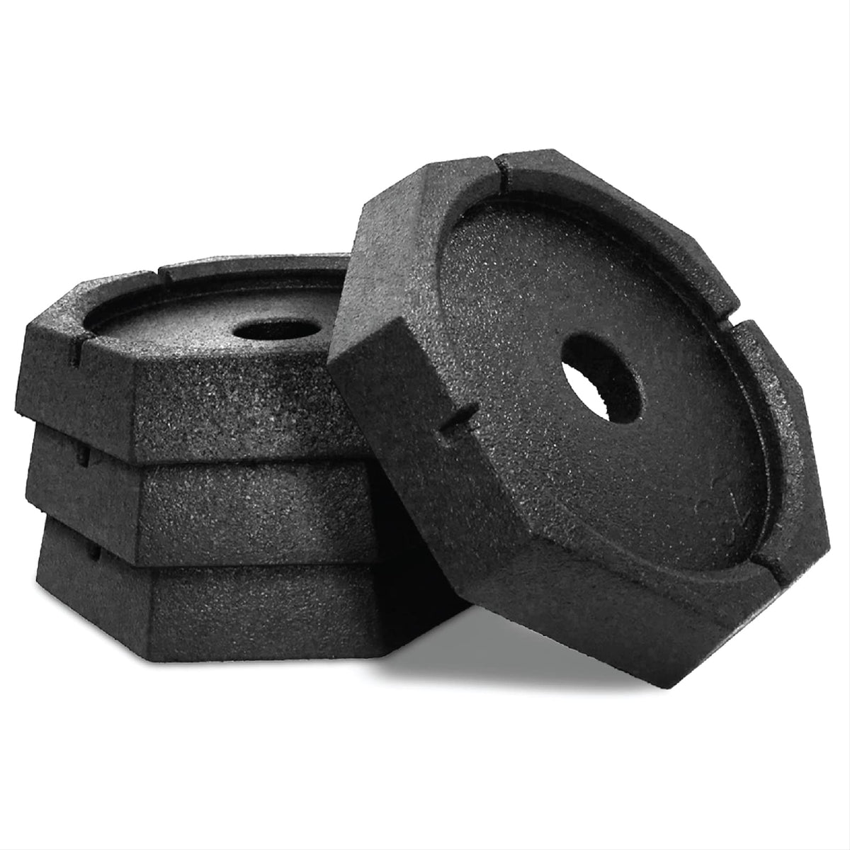 SnapPad XTRA 4-Pack with 9-inch round jack feet boosts RV stability