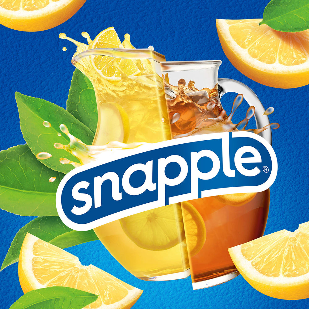 Pack of 12 Snapple bottles ready for sharing or stocking up