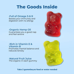 SNEDARK Hemp Gummies Advanced gummy piece—soft texture with fruity flavor