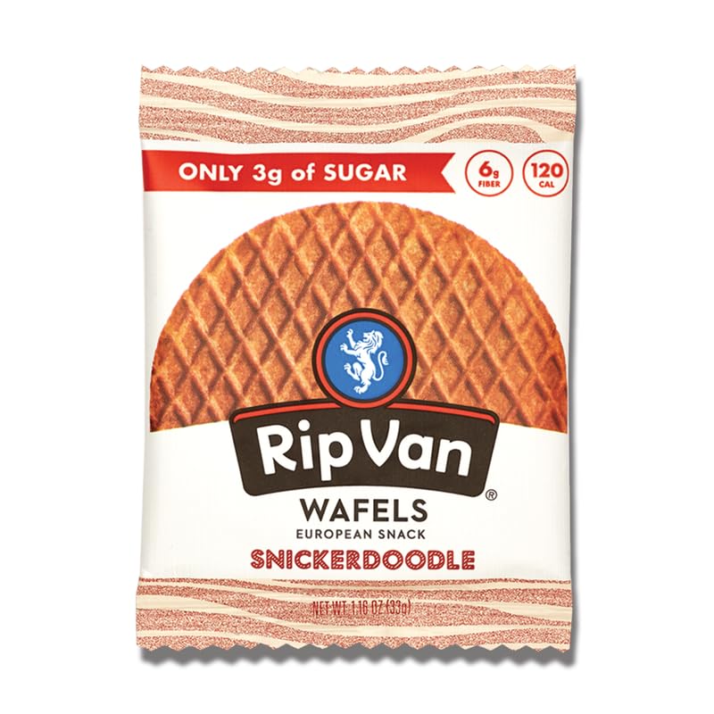 Snickerdoodle Stroopwafel beside a cup of coffee for a morning boost.