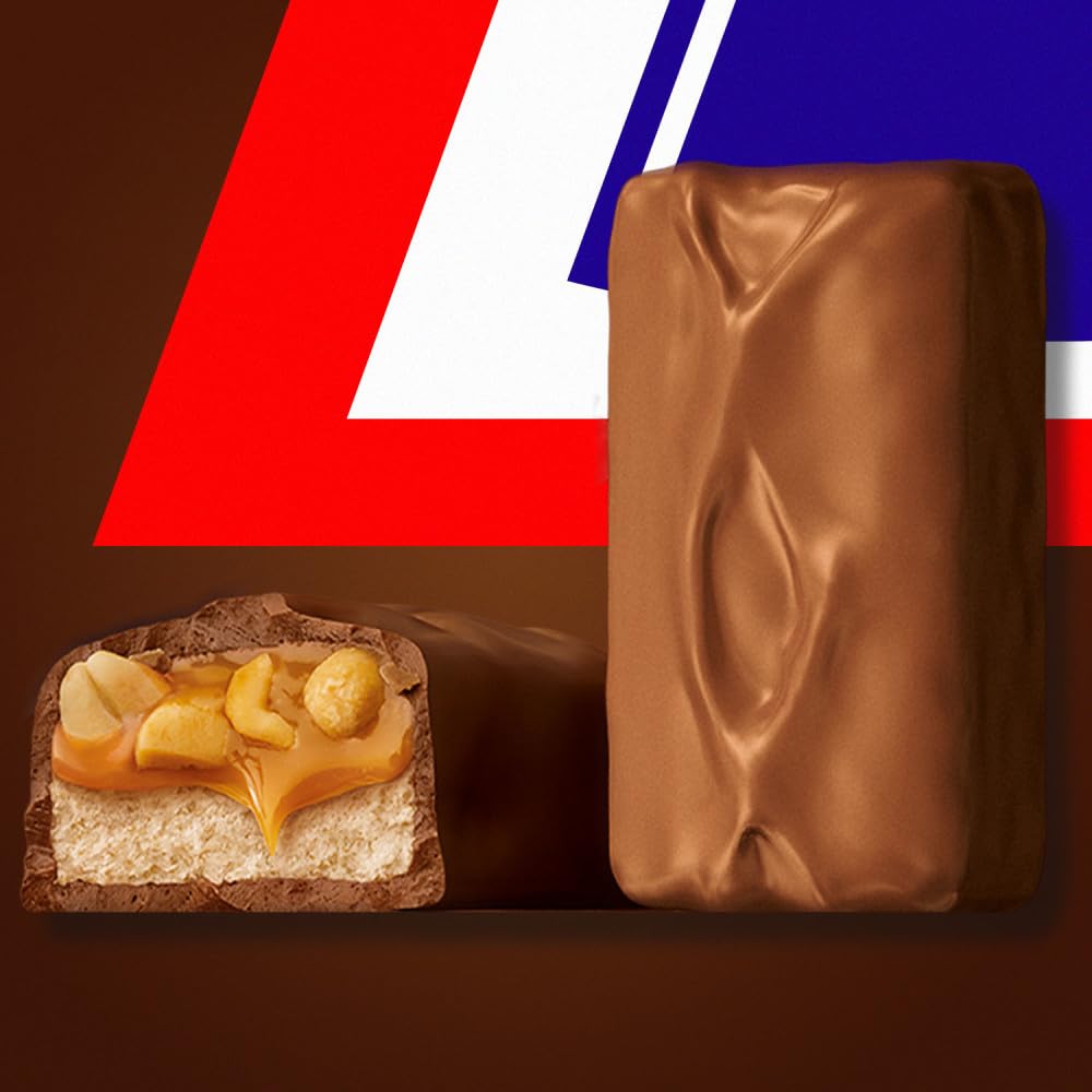 Snickers autumn candy dish centerpiece during gatherings