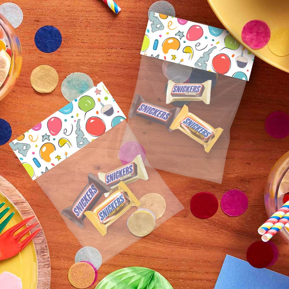 Snickers party snacks table invites sharing and smiles during celebrations.