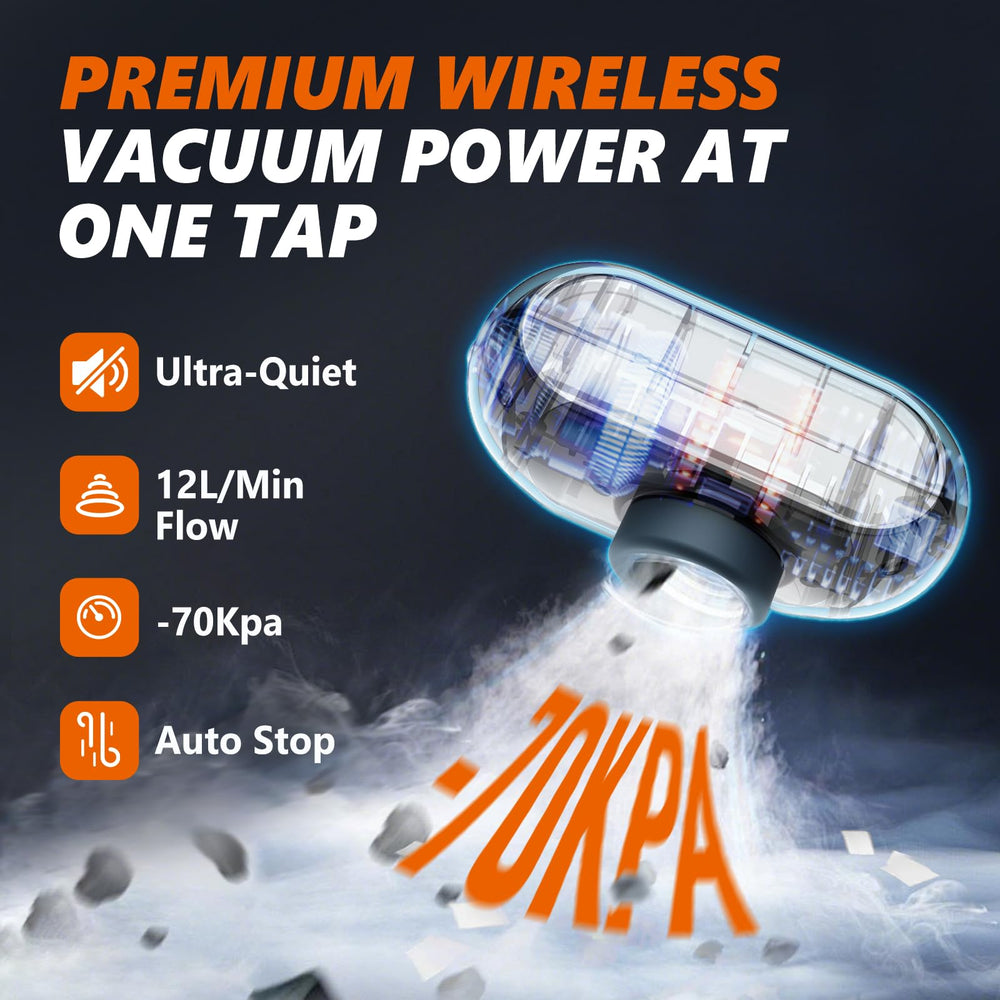 SNOCOD cordless pump demonstrates quick setup for on-the-go compression.