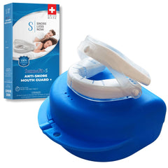 SnoreLessNow Somnofit boil-bite mold offers precise, comfortable all-night fit.