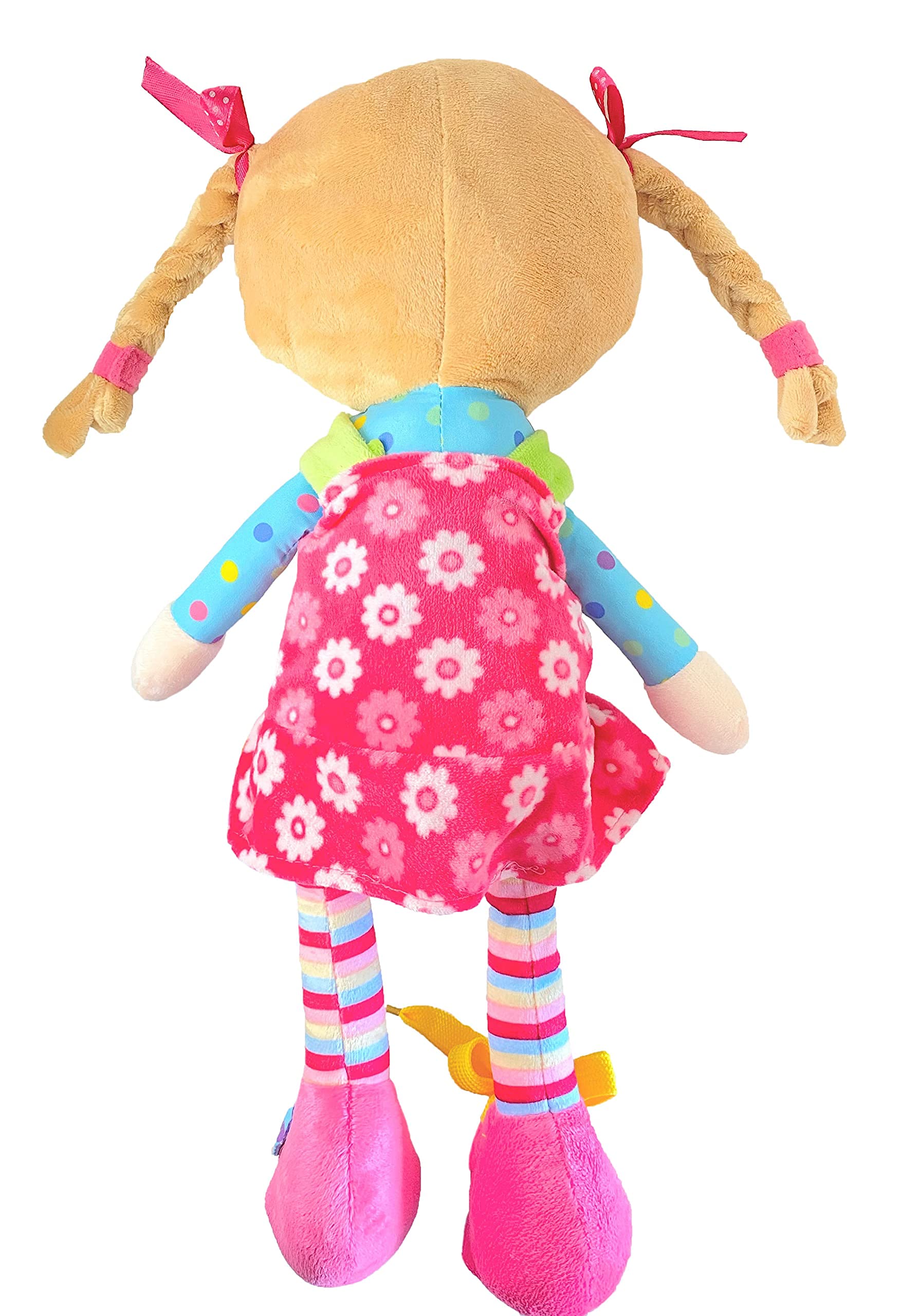 15-inch huggable Sugar Snap plush for cozy, focused play sessions.