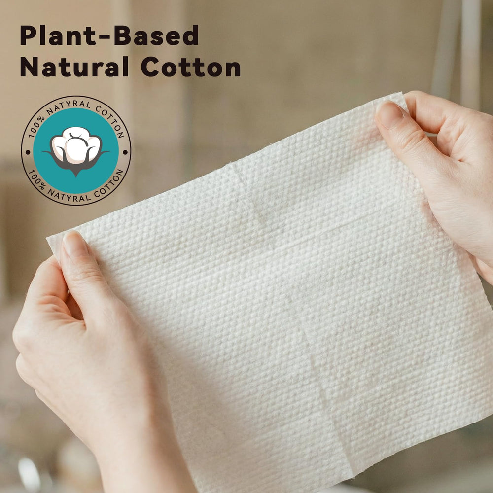 Snuvid no-rinse bath wipes in a compact case for travel.