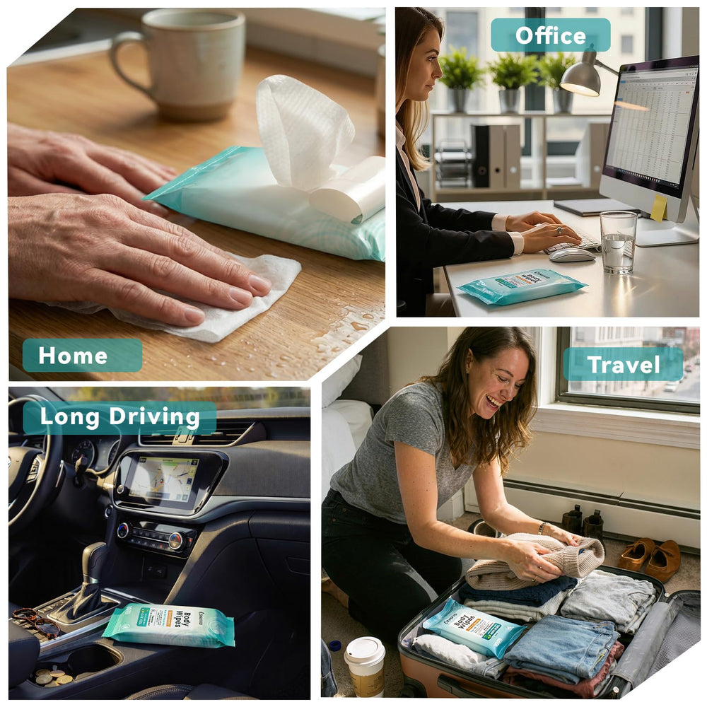 Snuvid outdoor adventure wipes support quick cleanups after activities.