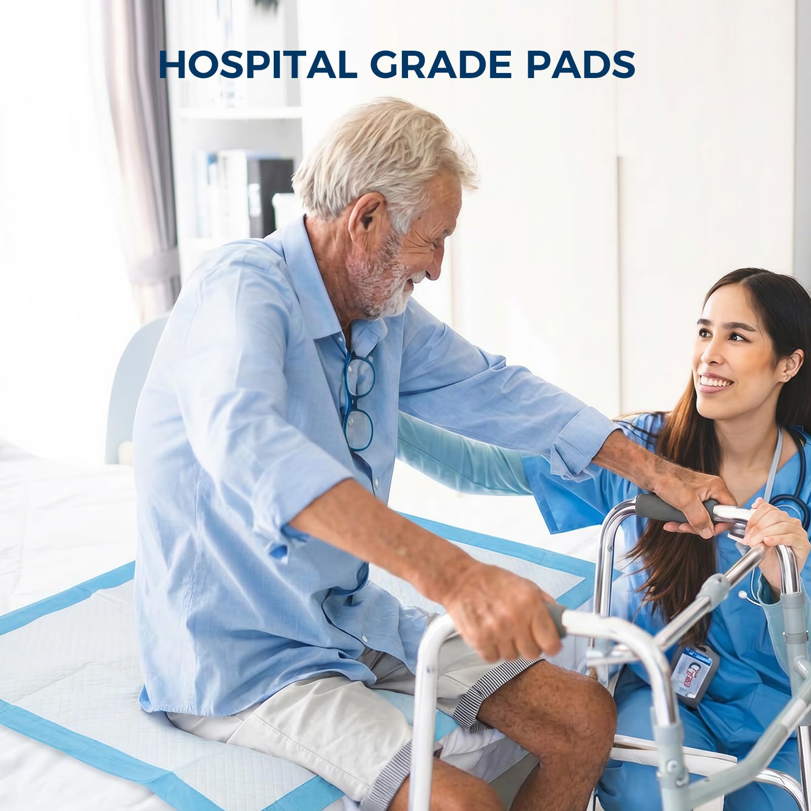 Snuvid XXL underpads for baby care and postpartum use.