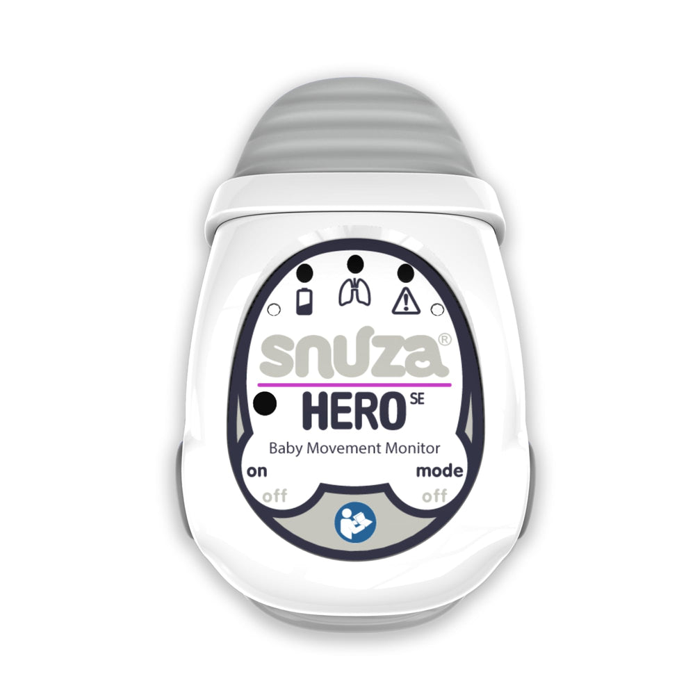 Snuza Hero sensor activation enables reliable movement monitoring.