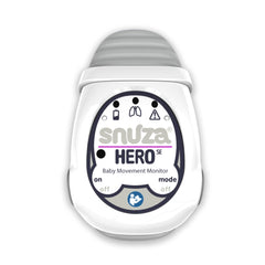 Snuza Hero sensor activation enables reliable movement monitoring.