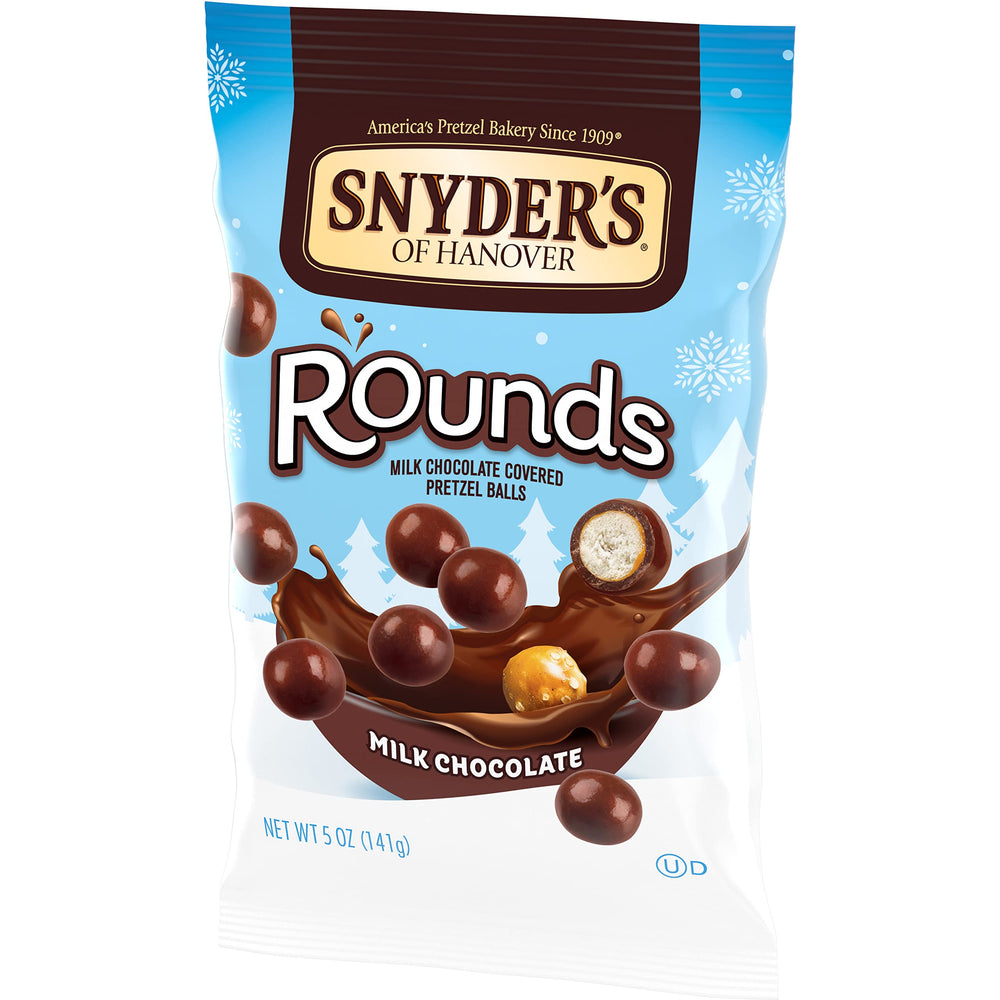 Tray of Snyder's pretzels ready for gifting or party snacking