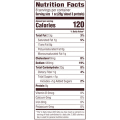 Snyder's gluten-free pretzels rod close-up—great for dipping with cheese or hummus.