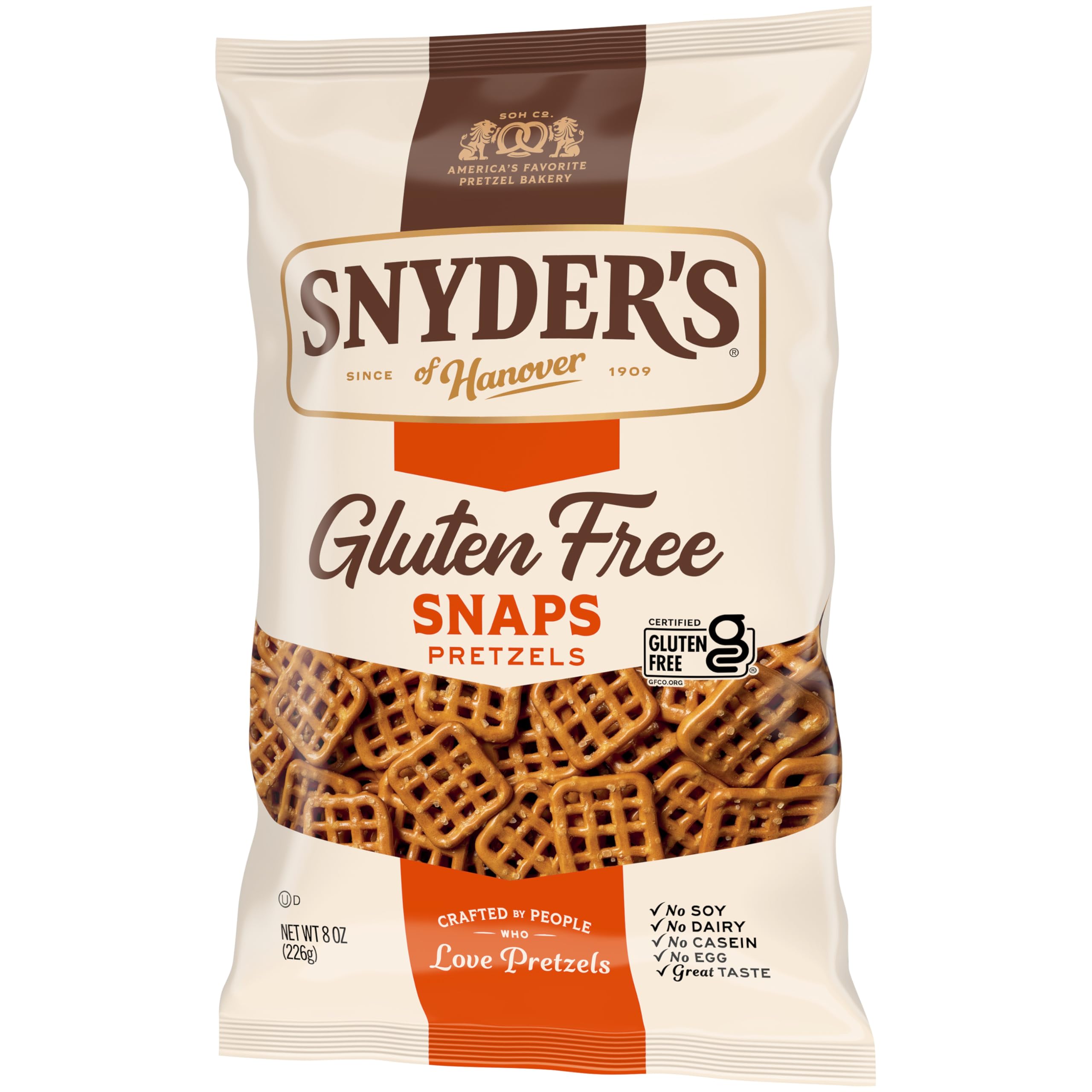 Snyder's of Hanover brand heritage, America's Pretzel Bakery since 1909