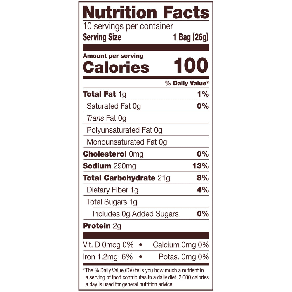 Snyder's of Hanover Snaps close-up packaging highlighting grab-and-go snack.