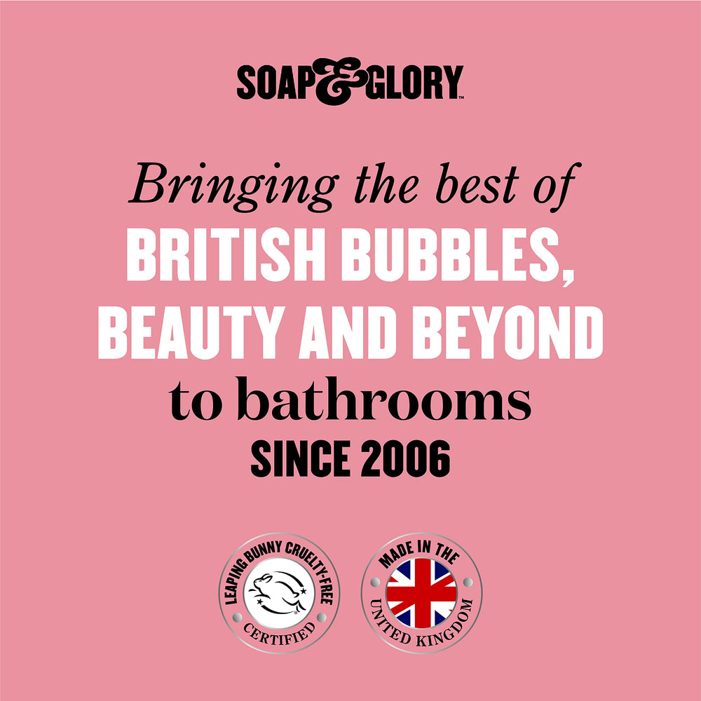 Soap & Glory Magnifi-Coco after-shower ritual scene highlighting lasting moisture