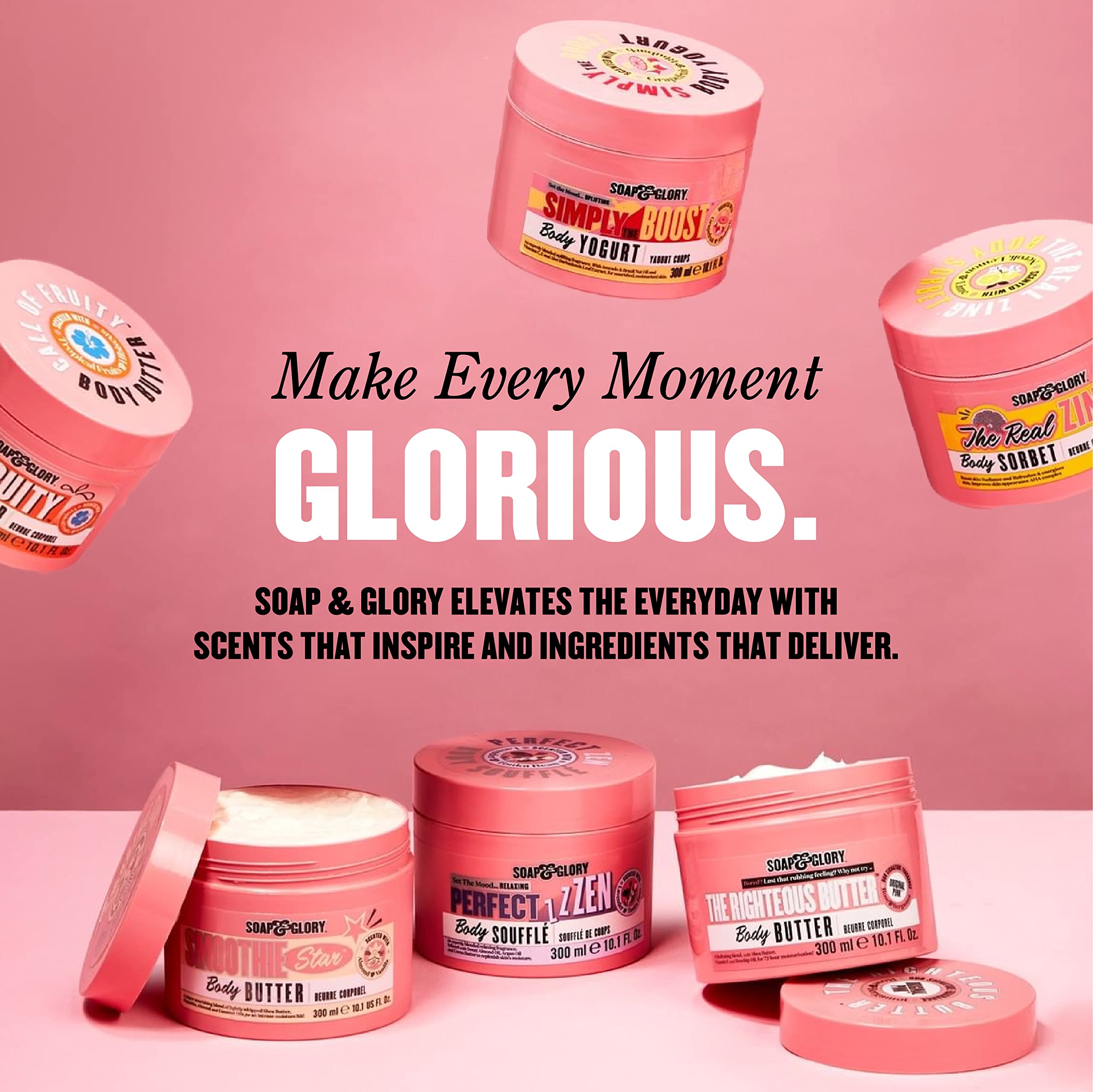 Soap & Glory Magnifi-Coco vitamin-a infusion imagery underscores skin-nourishing potential
