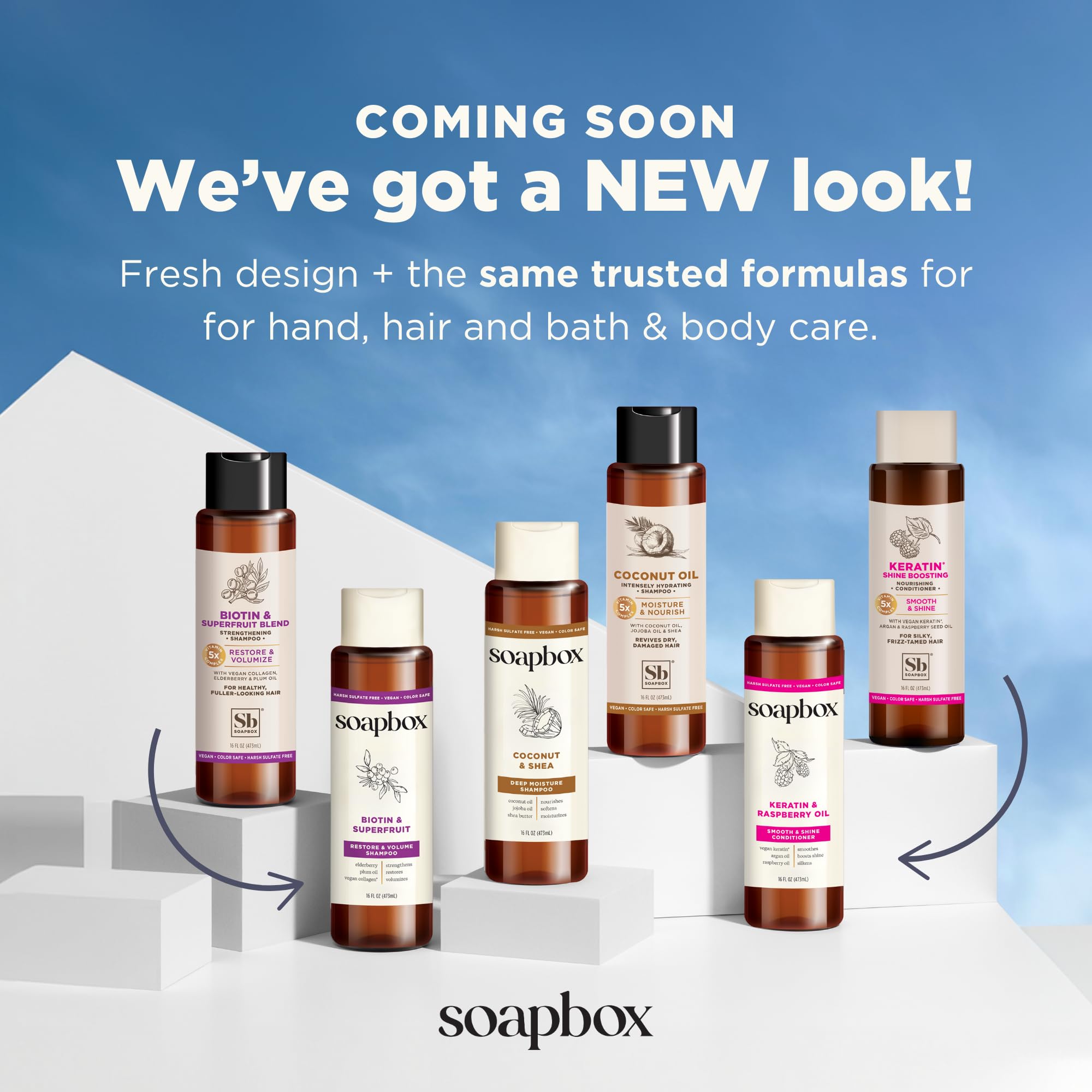 Soapbox Mane Tamer packaging made with eco-friendly materials.