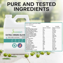 Soapeauty olive oil used as hair conditioning treatment.
