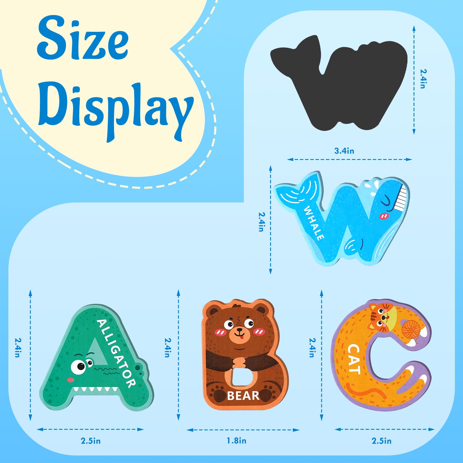 Soarly Owl letter magnet boosts early literacy on the fridge.