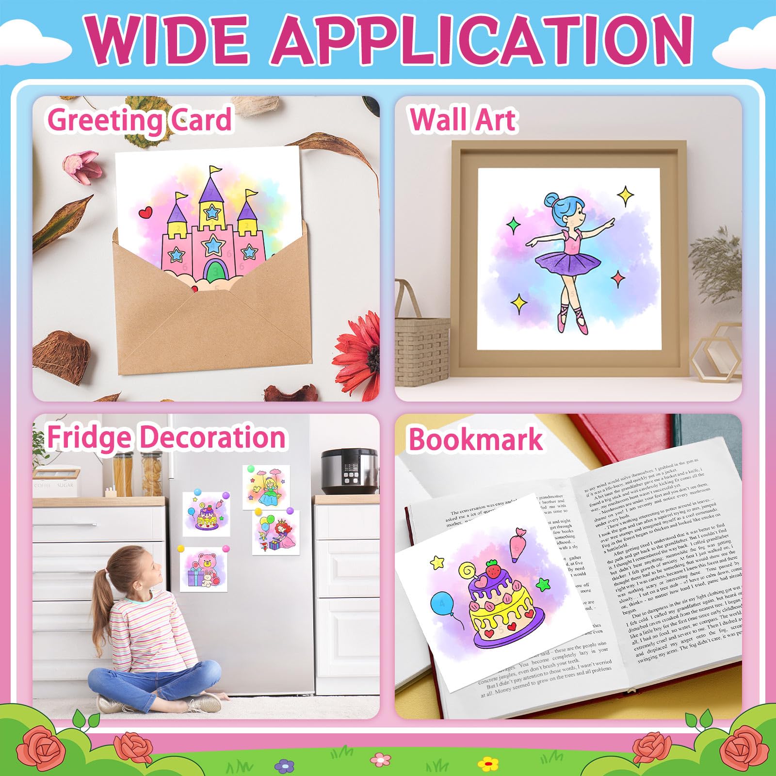 Socoler Paint with Water kid painting at table captures creative play