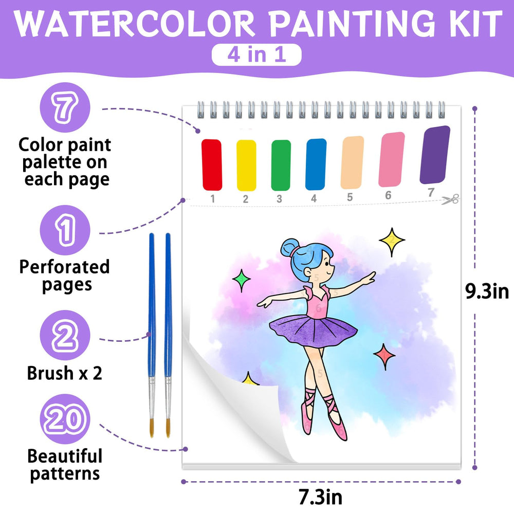 Socoler Paint with Water watercolor paper close-up shows ultra-thick sheets