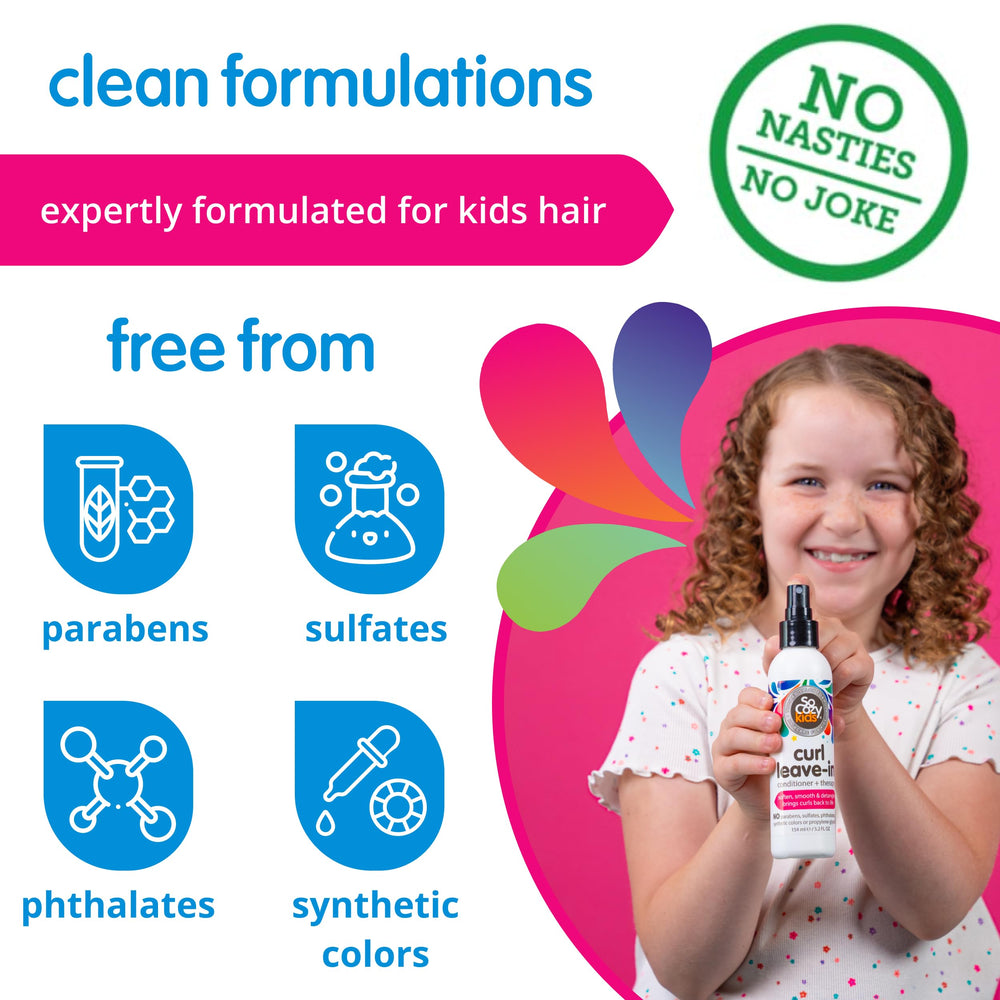 SoCozy spray with Kiwi extract offers fresh scent and light conditioning.