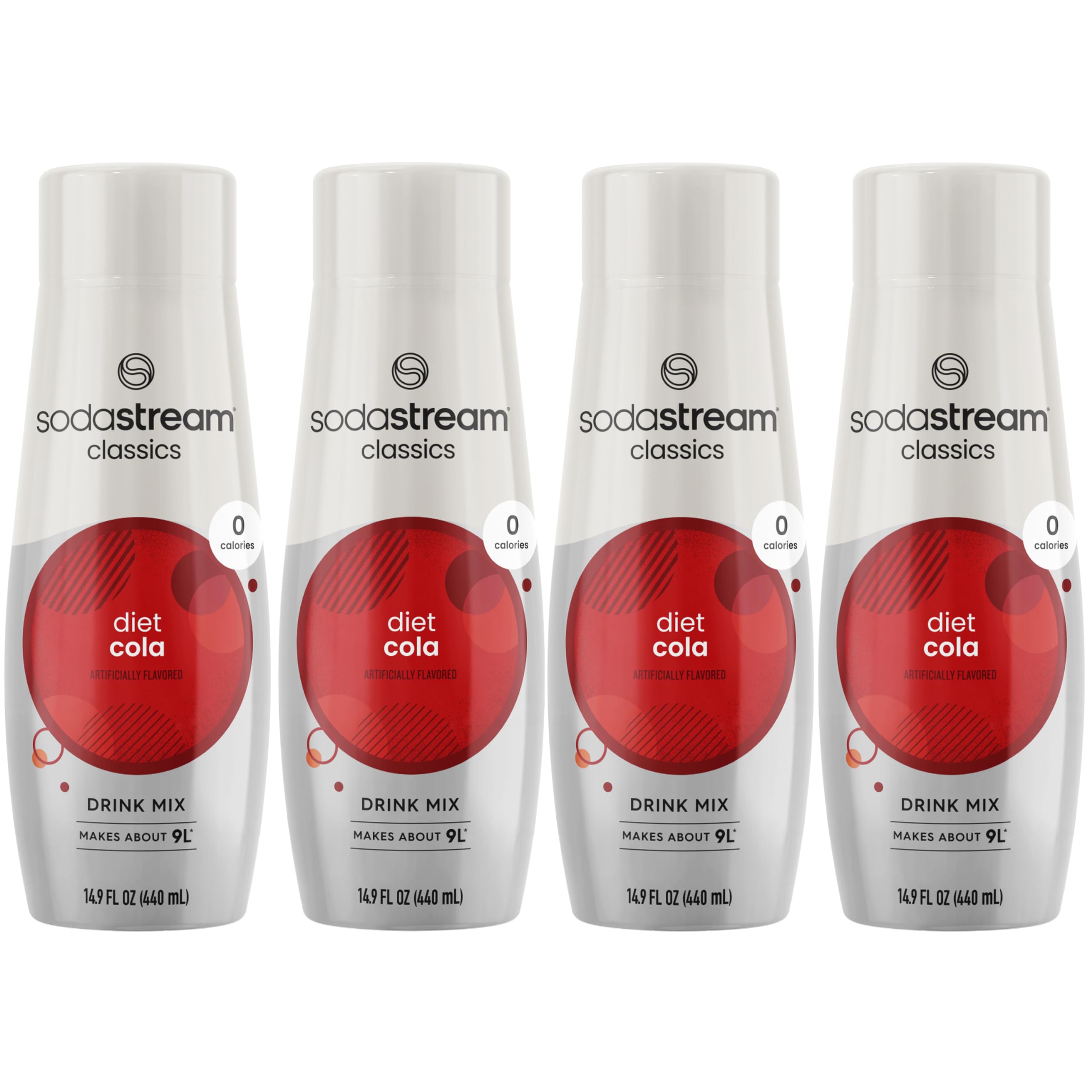SodaStream Diet Cola pack bottle for convenient home flavoring and quick refills.