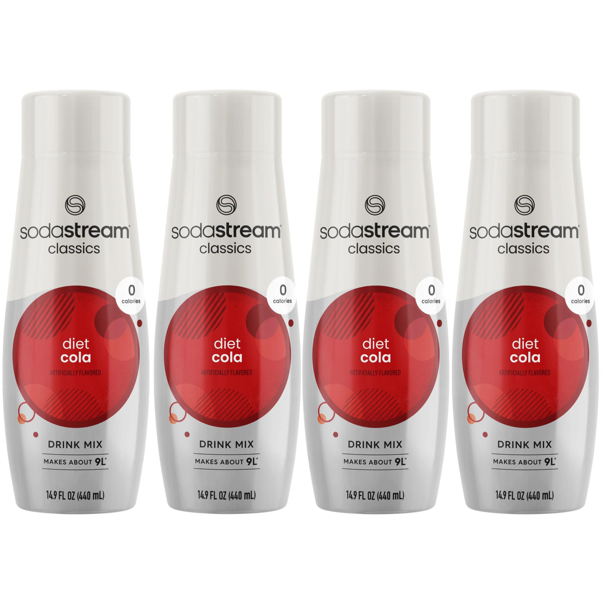 SodaStream Diet Cola pack bottle for convenient home flavoring and quick refills.