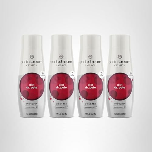 Zero-calorie indulgence option for mindful sipping with SodaStream