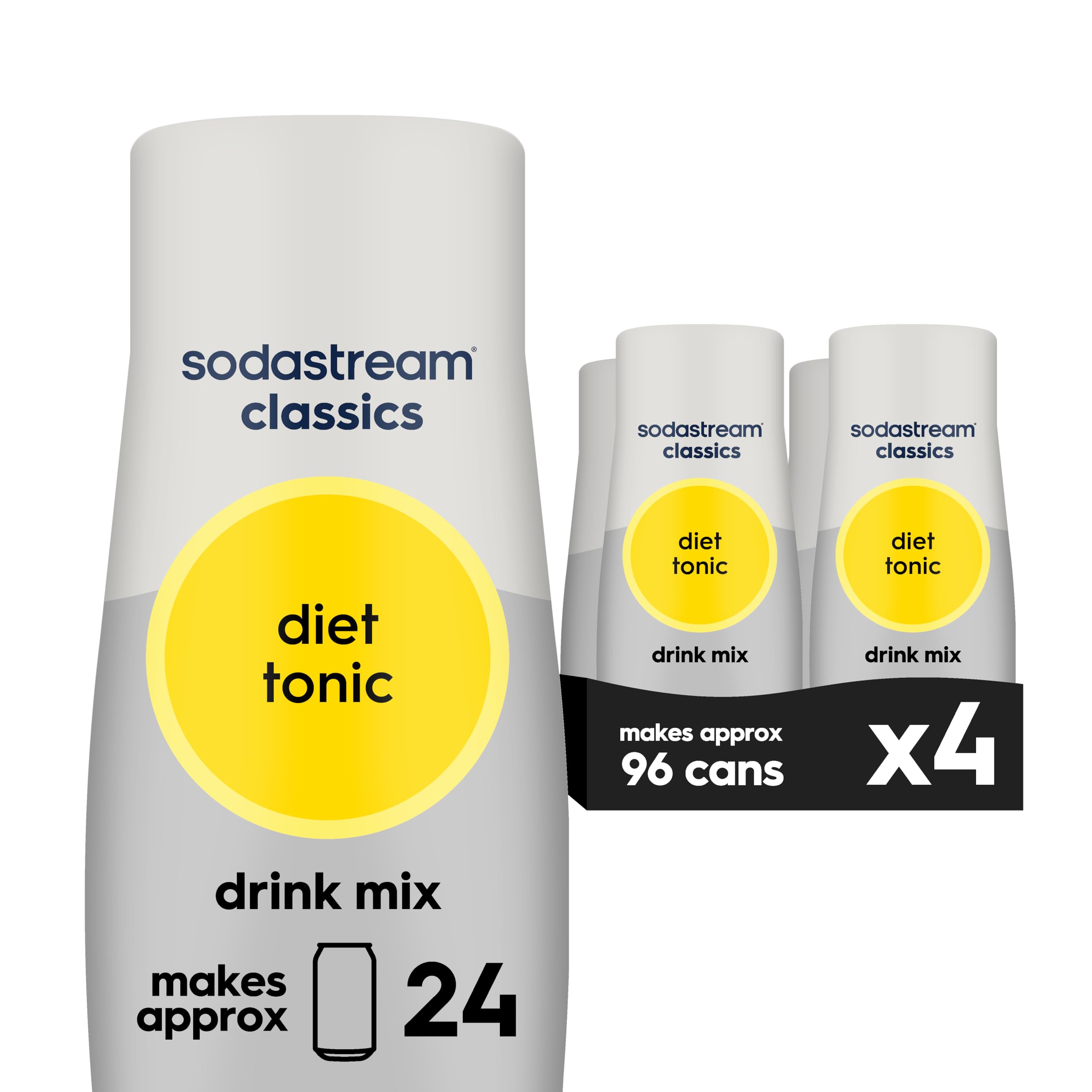 Sodastream Diet Tonic 440ml bottle ready for zero-calorie sparkling water at home.