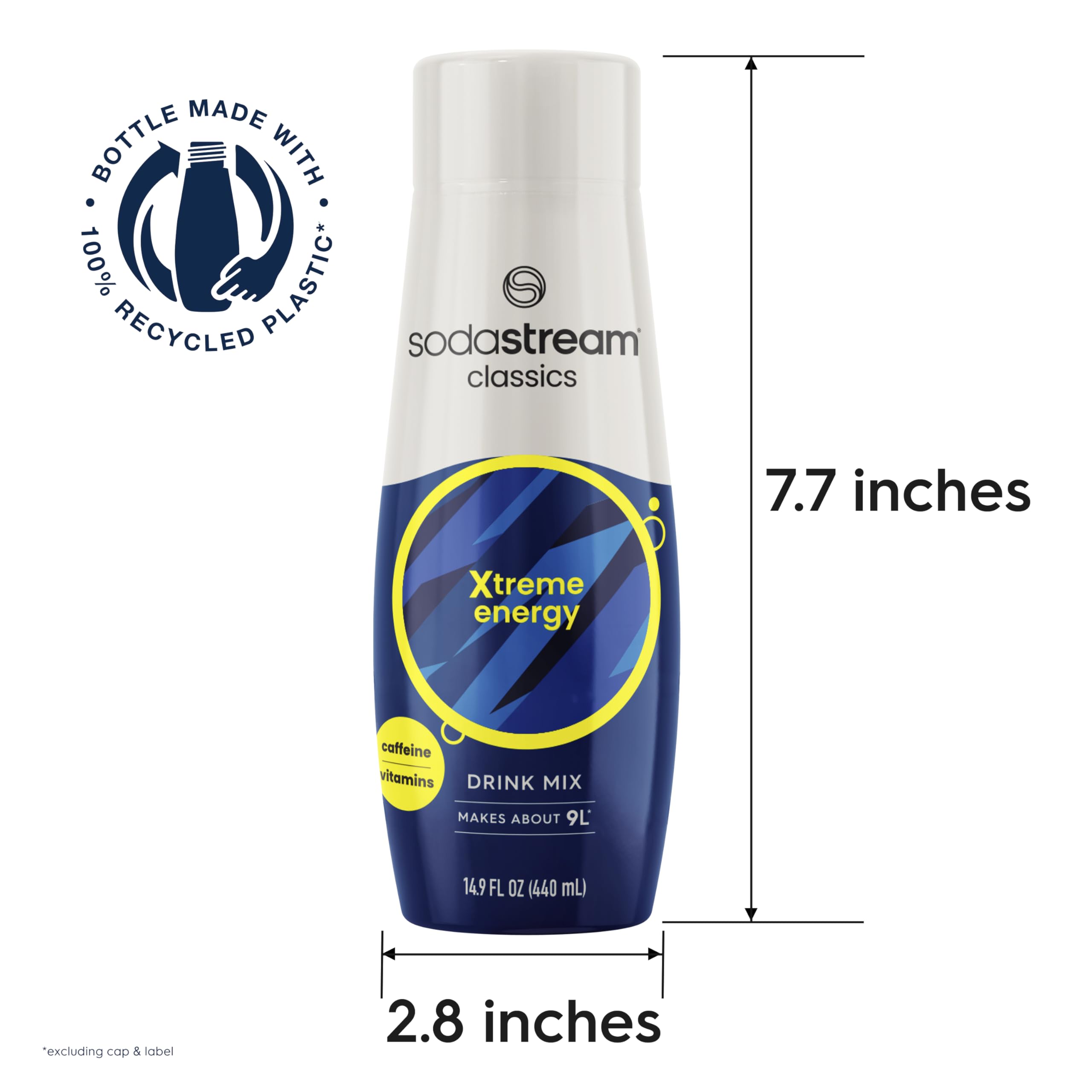 SodaStream Energy cap close-up signals leak-free sealing for consistent carbonation.