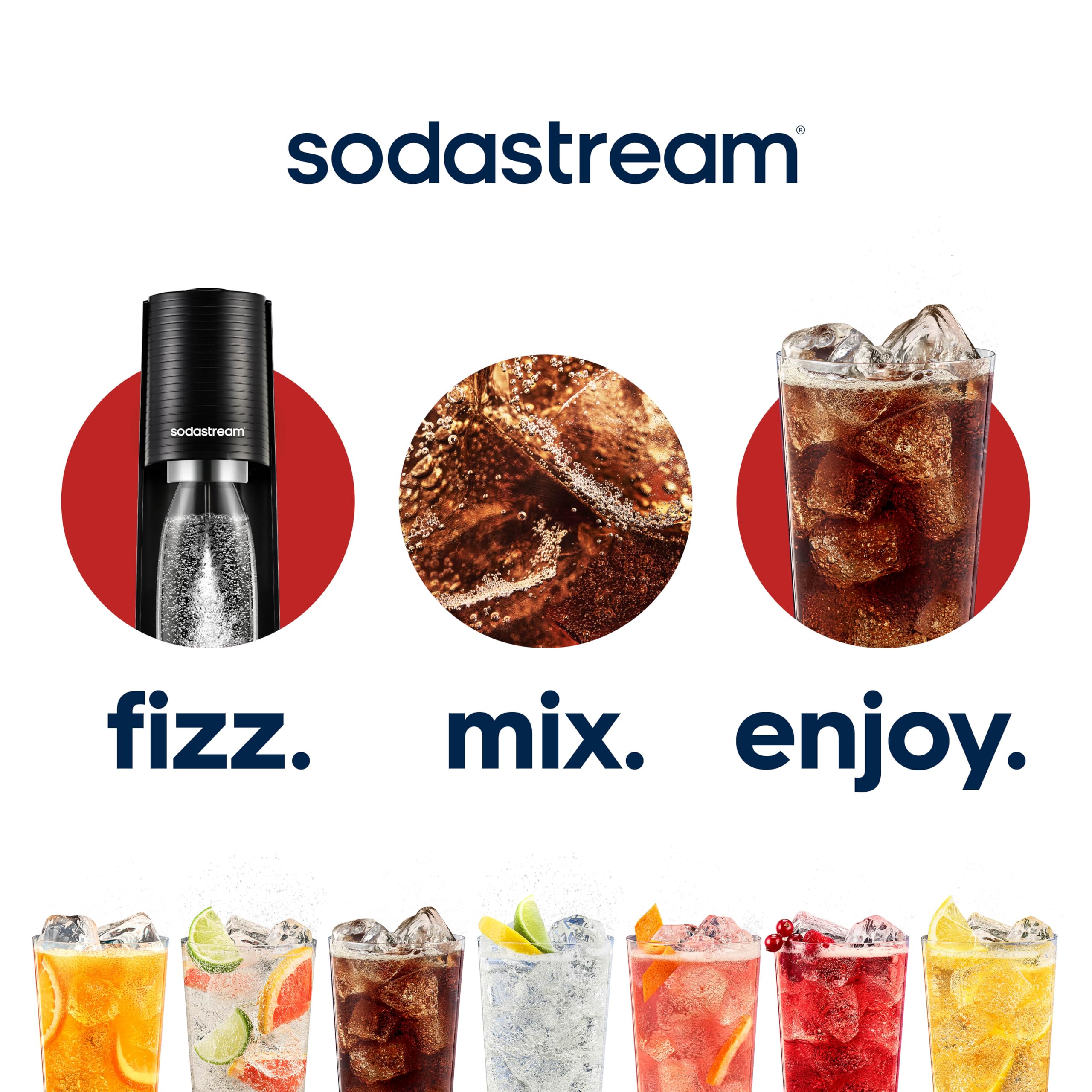 SodaStream family-friendly zero sugar drink option at home