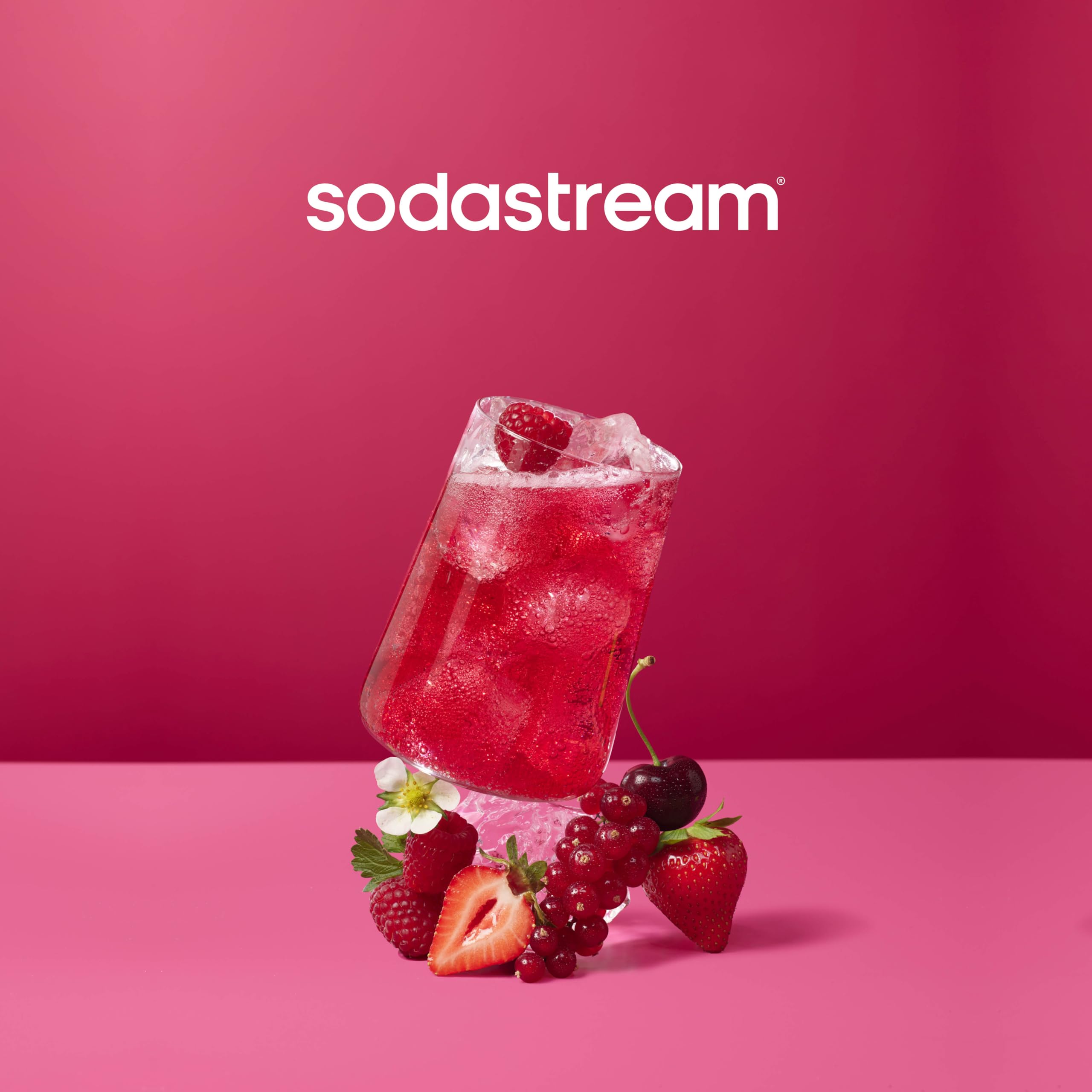 SodaStream MTN Dew Code Red measuring spoon showing precise flavoring for servings