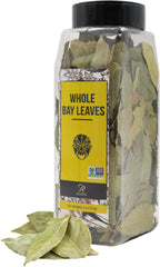 Soeos Bay Leaves: whole dried 2oz ideal for rich soups and stews.