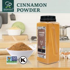 Soeos cinnamon powder from Vietnam farm sourcing boosts freshness and ethical shopping.