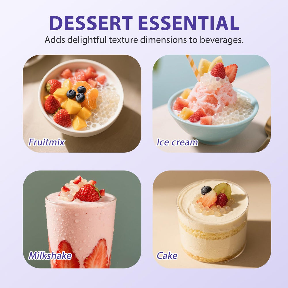 Soeos Sago Pearls at parties offer interactive topping options with customizable flavors.