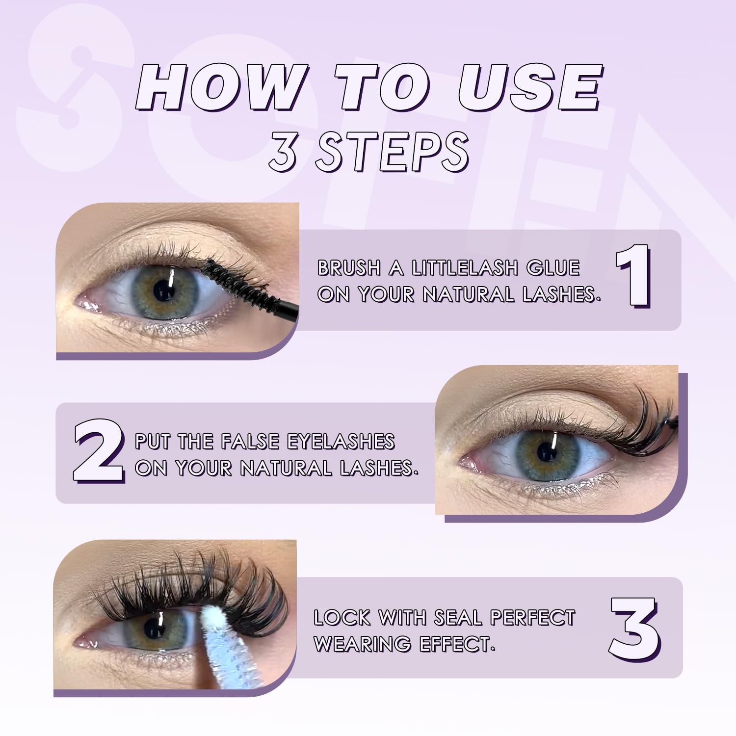 SOFENIDA DIY lash-application guide for quick at-home lash routines