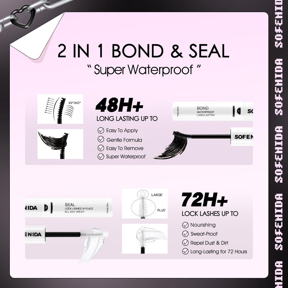 SOFENIDA reusable lash clusters offer value with proper care.