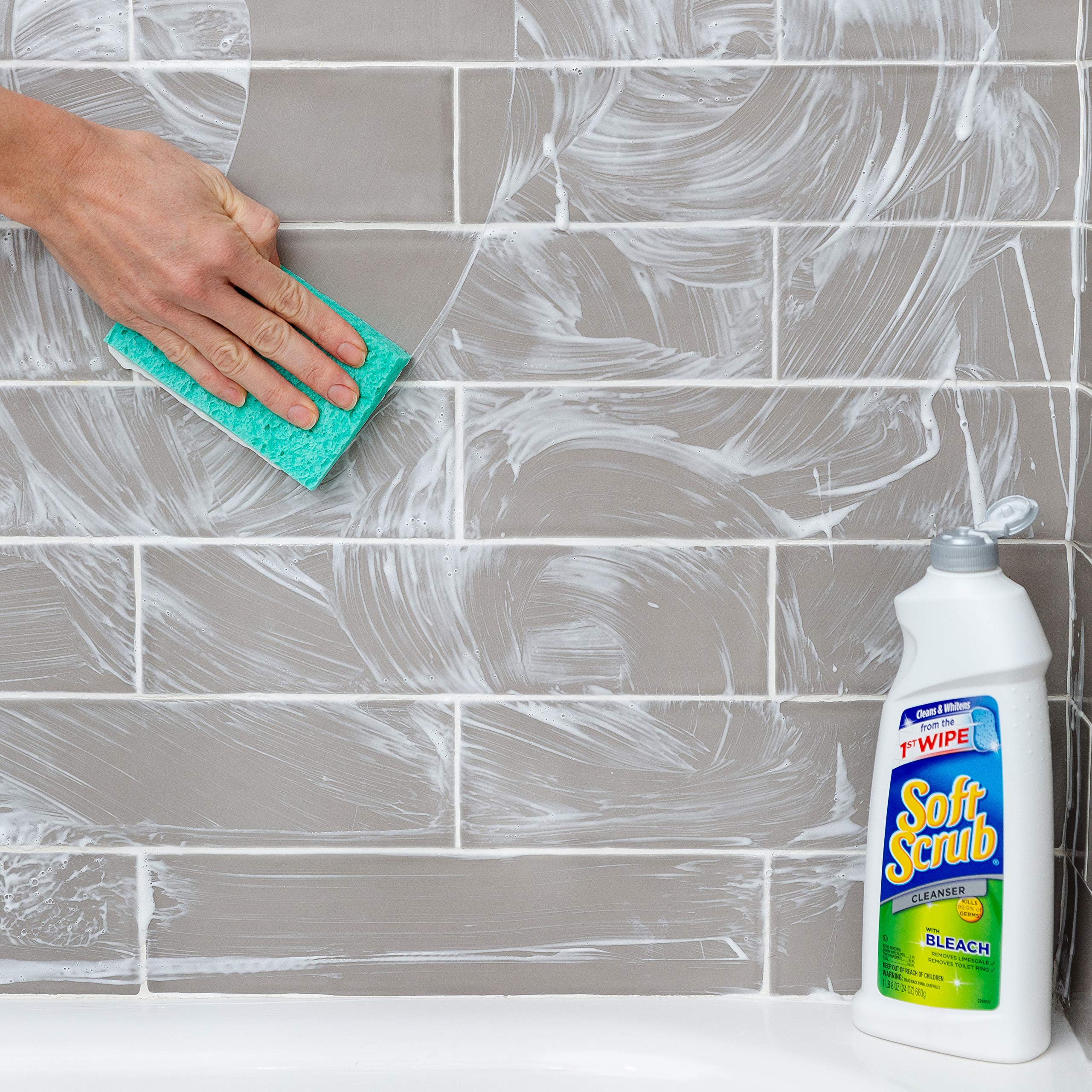 Soft Scrub surface cleanser ready to tackle bathroom grime