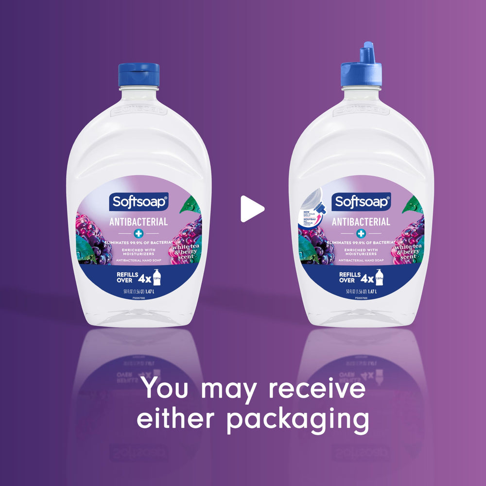 Softsoap bottle close-up highlighting dermatologist-tested formulation for confident daily use