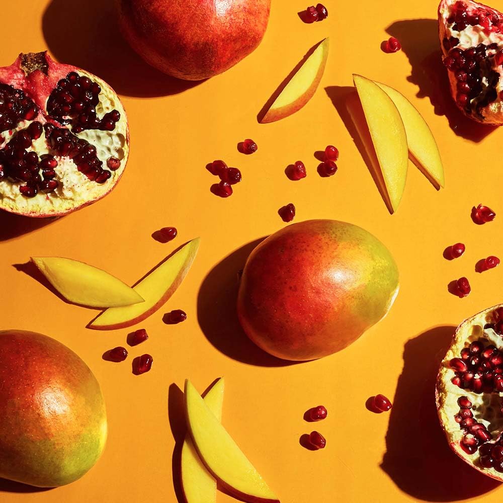 Softsoap Pomegranate Mango Spritz ingredients list highlights biodegradable cleansing agents.