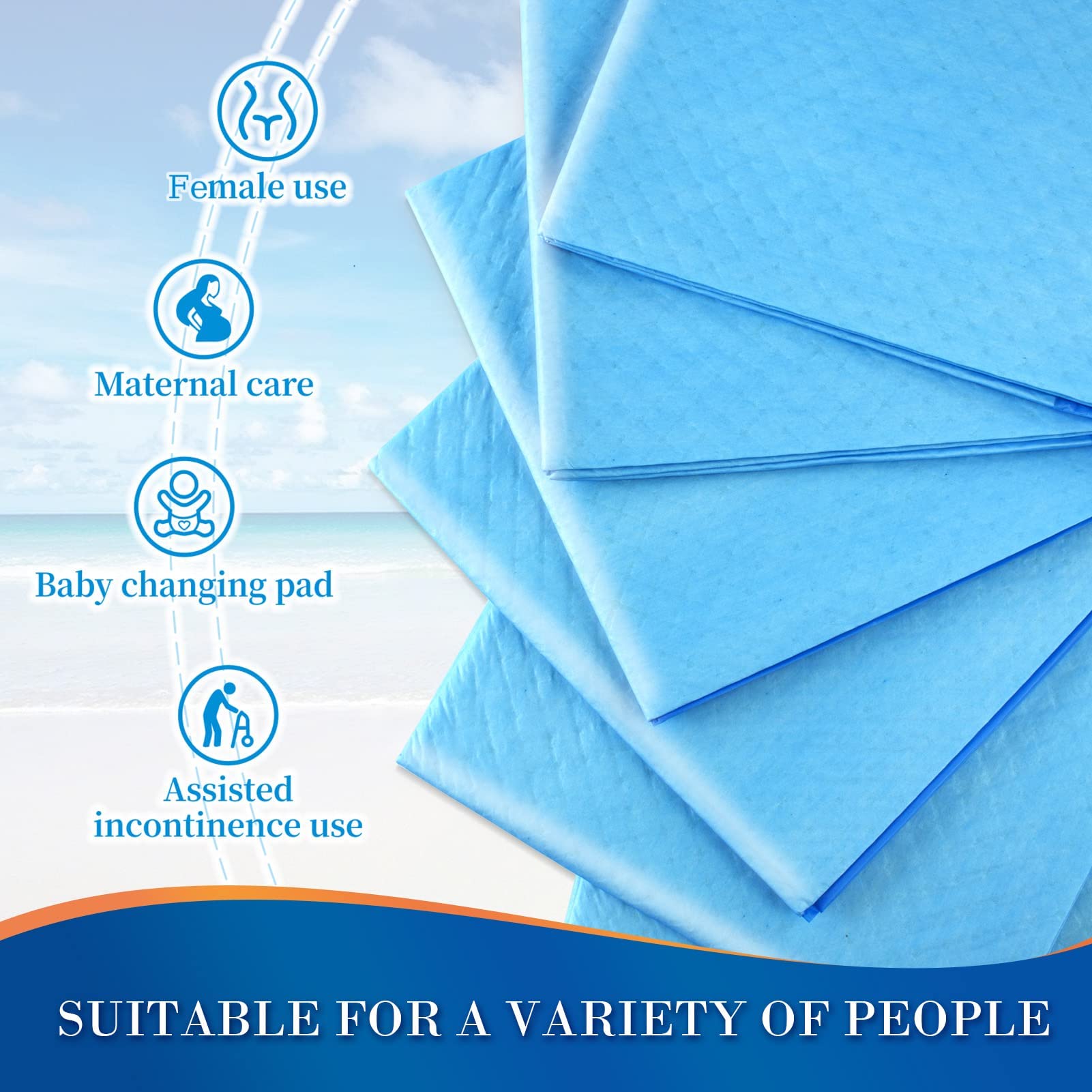 SOFYFINE baby changing and puppy training pad ready for messes.