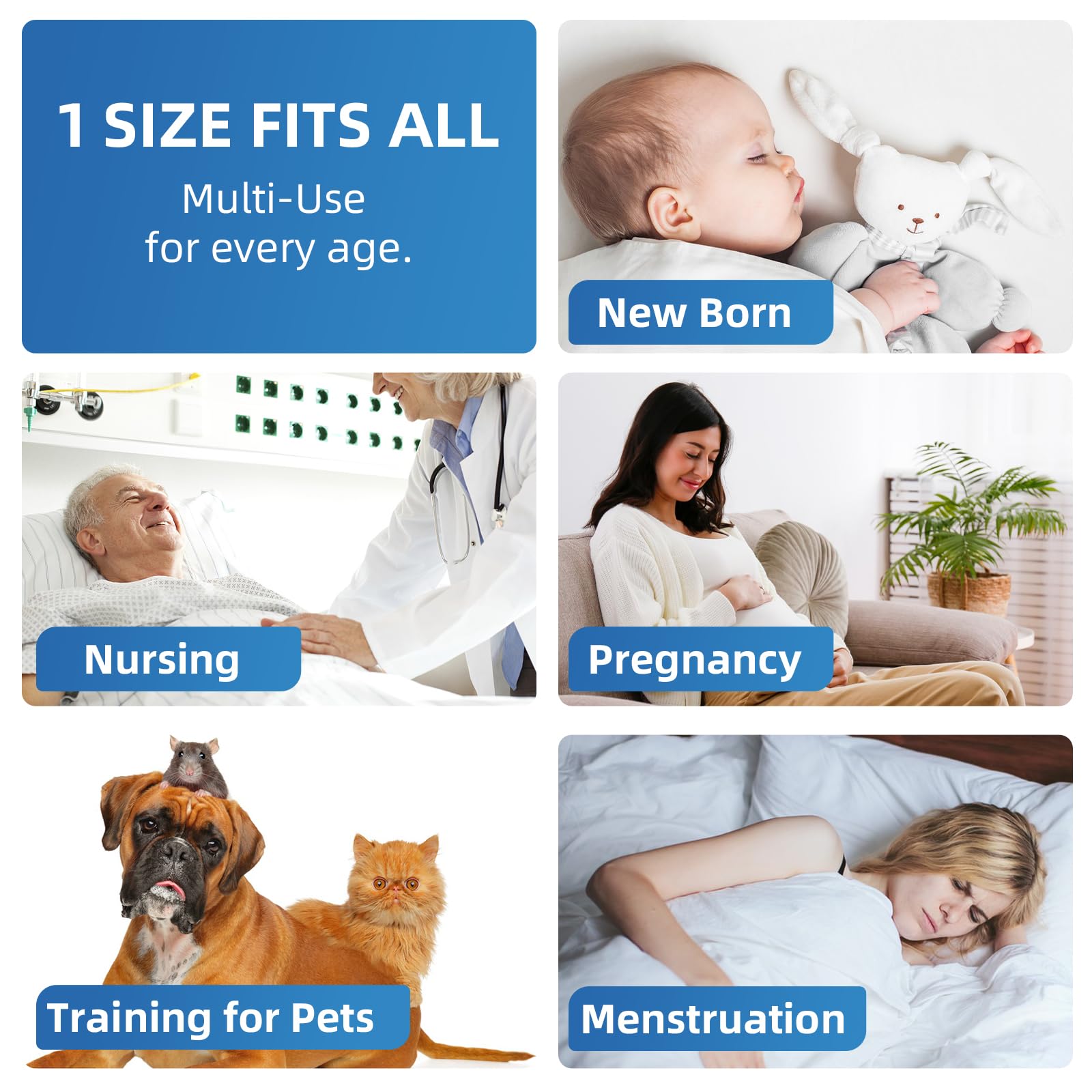 SOFYFINE disposable bed pad pack for convenient use at home or travel