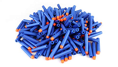 SOJUFOG darts blue-head design emphasizes safety and durability for Nerf battles.